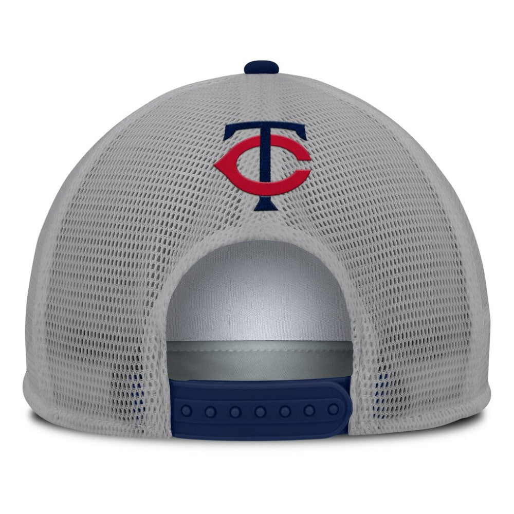 Minnesota Twins Fanatics Cranked Foam Front Patch Trucker Adjustable Hat | MLB Near me