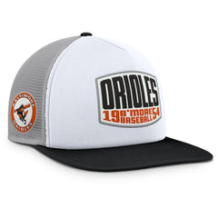 Baltimore Orioles Fanatics Cranked Foam Front Patch Trucker Adjustable Hat | MLB Outlet