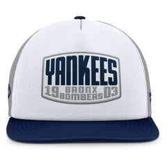 New York Yankees Fanatics Cranked Foam Front Patch Trucker Adjustable Hat | MLB Discount