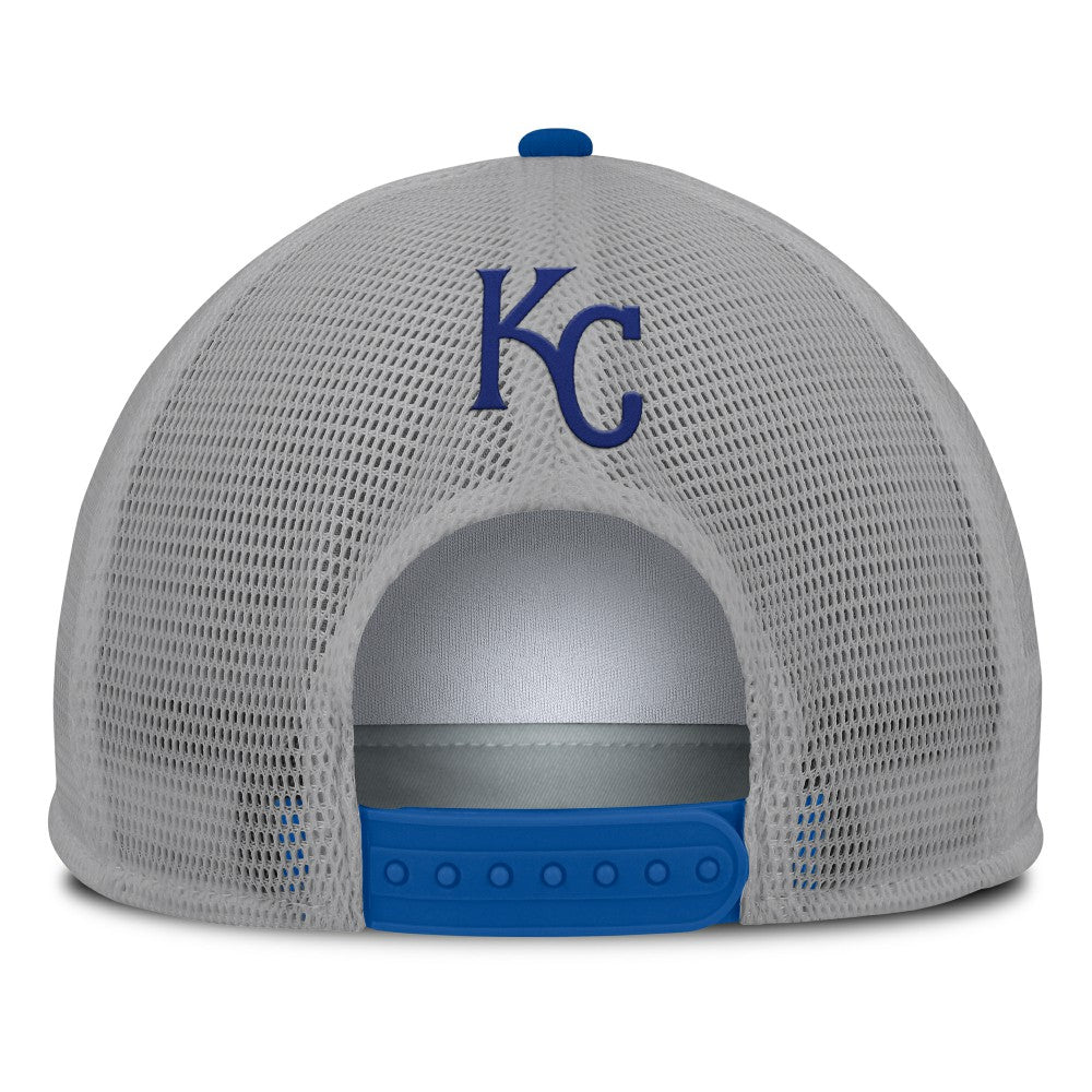 Kansas City Royals Fanatics Cranked Foam Front Patch Trucker Adjustable Hat | MLB US