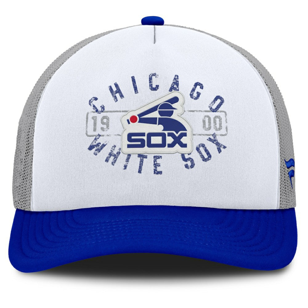 Chicago White Sox Fanatics Designated A-Frame Foam Front Trucker Adjustable Hat | MLB Outlet