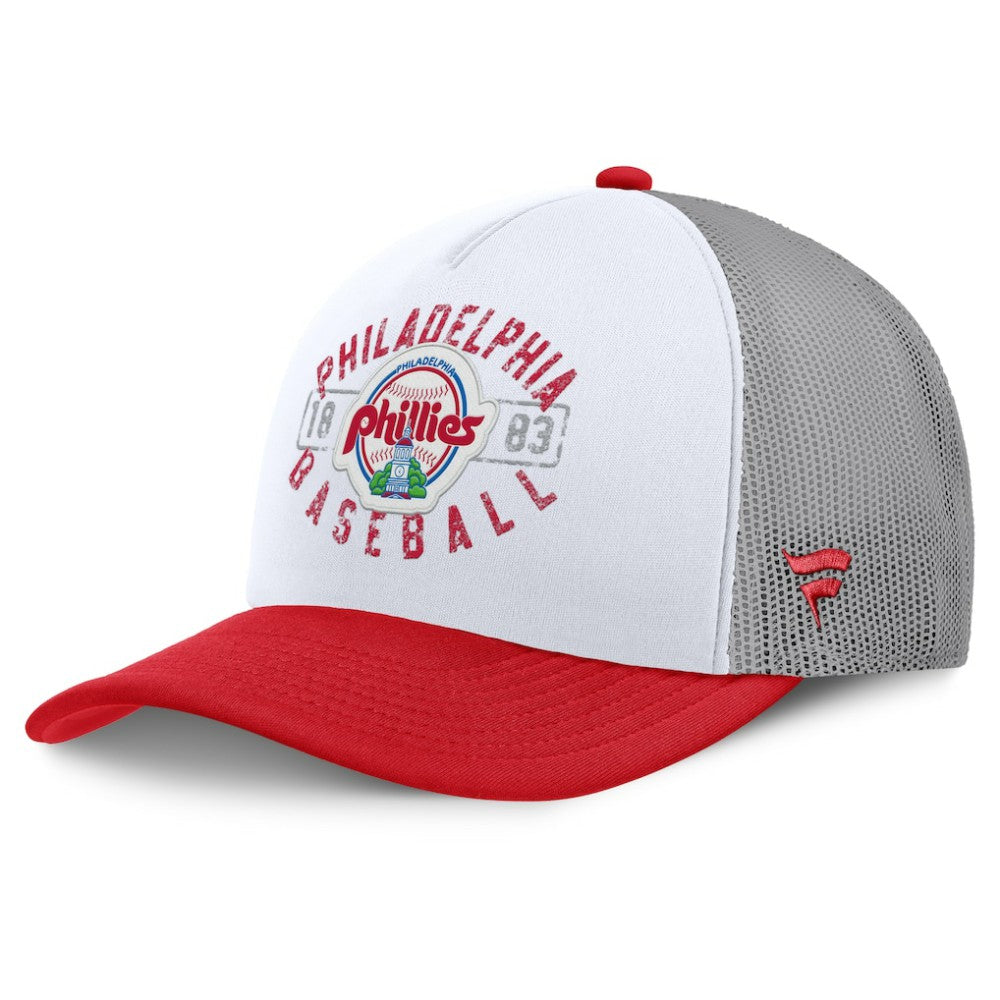 Philadelphia Phillies Fanatics Designated A-Frame Foam Front Trucker Adjustable Hat | MLB Shop