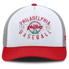 Philadelphia Phillies Fanatics Designated A-Frame Foam Front Trucker Adjustable Hat | MLB Shop