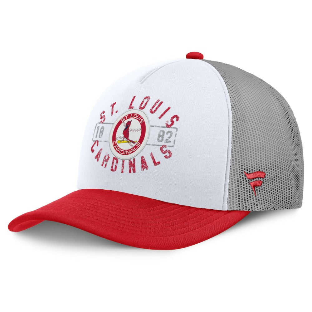 St. Louis Cardinals Fanatics Designated A-Frame Foam Front Trucker Adjustable Hat | MLB Discount