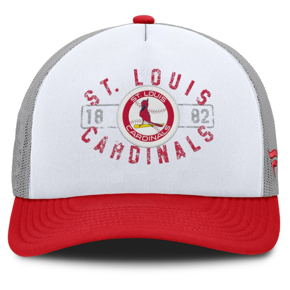 St. Louis Cardinals Fanatics Designated A-Frame Foam Front Trucker Adjustable Hat | MLB Discount
