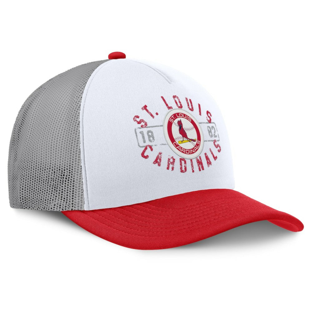 St. Louis Cardinals Fanatics Designated A-Frame Foam Front Trucker Adjustable Hat | MLB Discount
