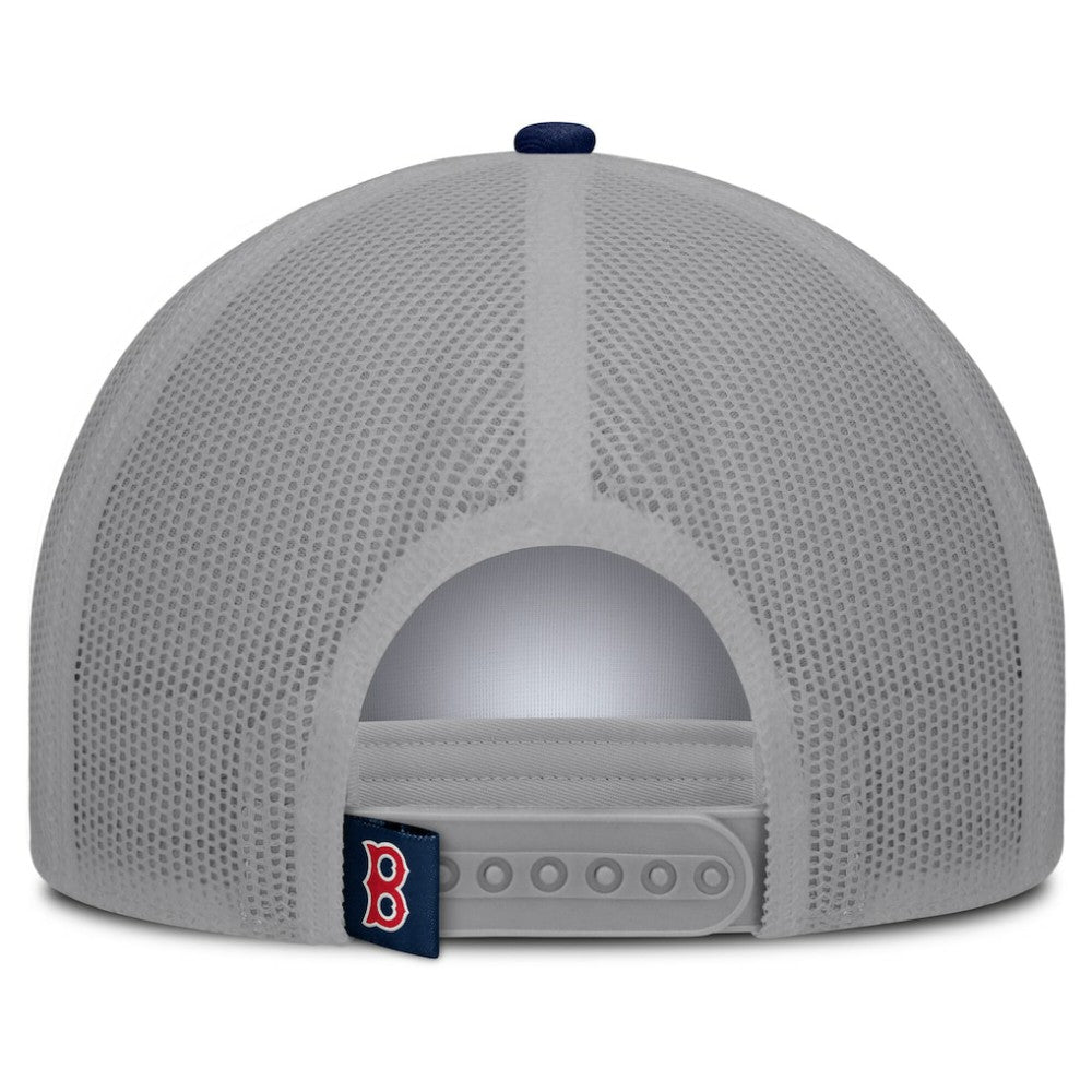 Boston Red Sox Fanatics Designated A-Frame Foam Front Trucker Adjustable Hat | MLB Discount