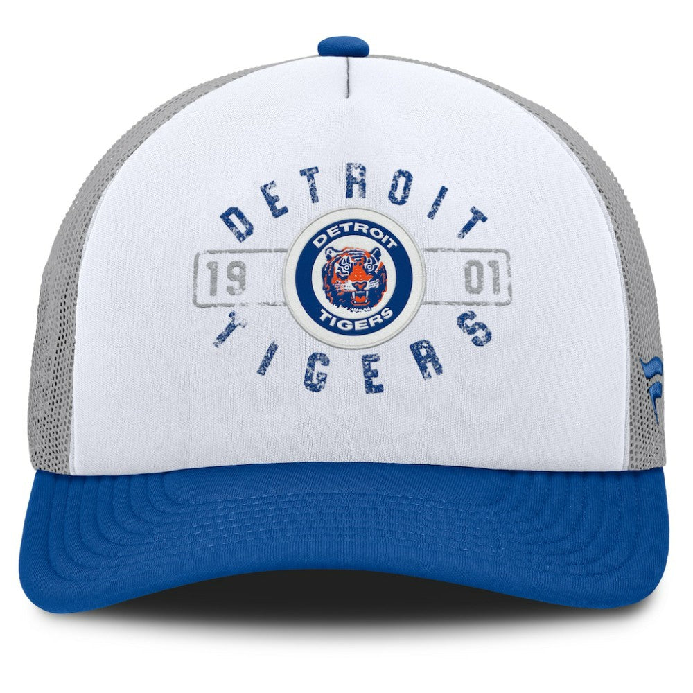 Detroit Tigers Fanatics Designated A-Frame Foam Front Trucker Adjustable Hat | MLB For sale