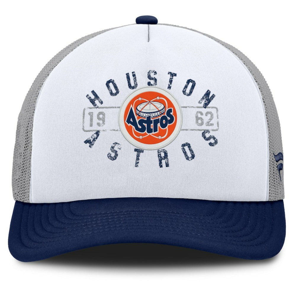 Houston Astros Fanatics Designated A-Frame Foam Front Trucker Adjustable Hat | MLB Shop