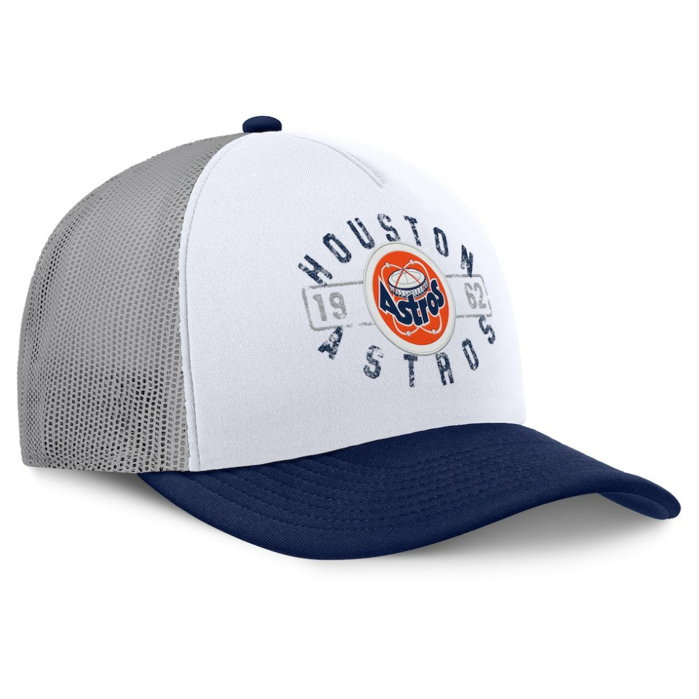 Houston Astros Fanatics Designated A-Frame Foam Front Trucker Adjustable Hat | MLB Shop