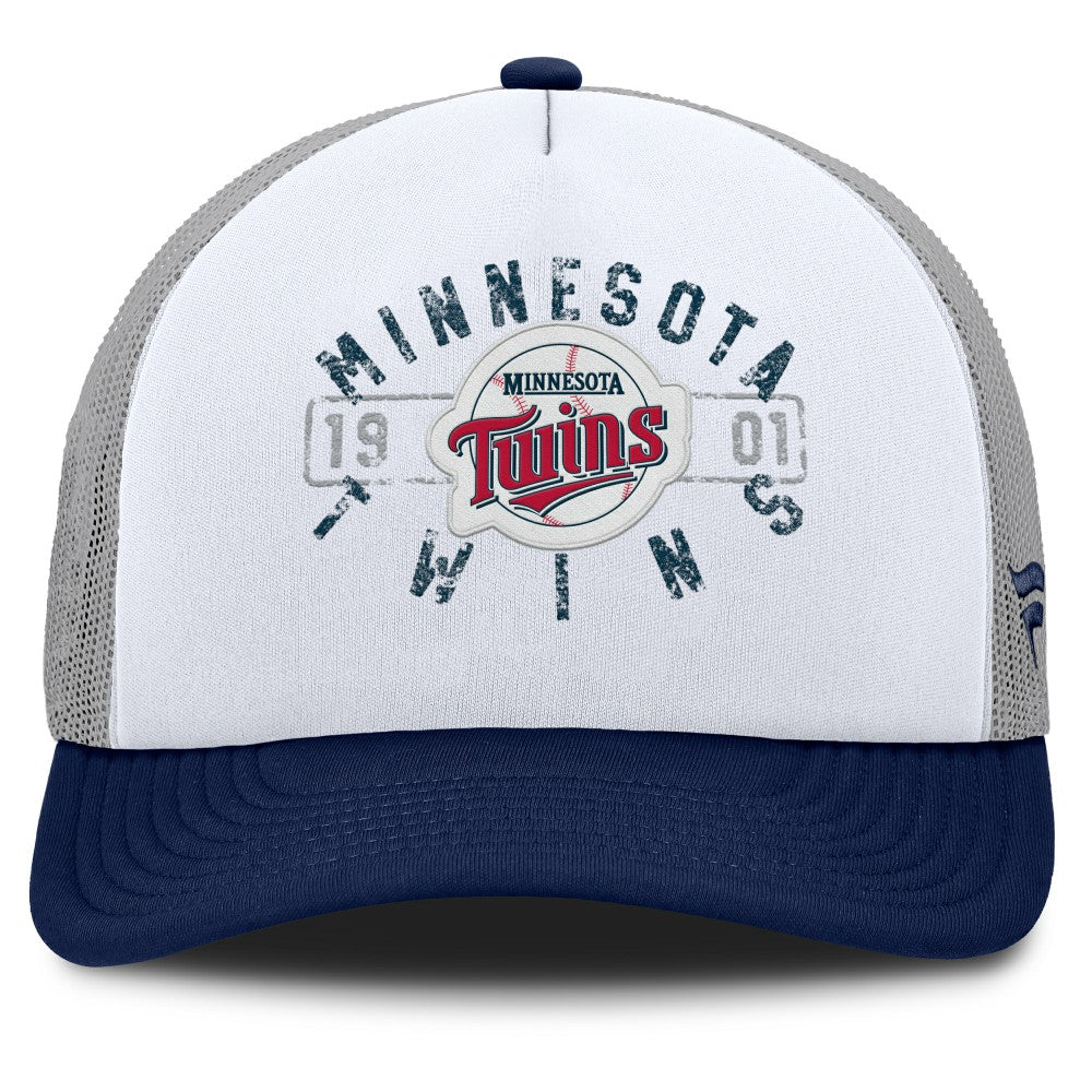 Minnesota Twins Fanatics Designated A-Frame Foam Front Trucker Adjustable Hat | MLB New
