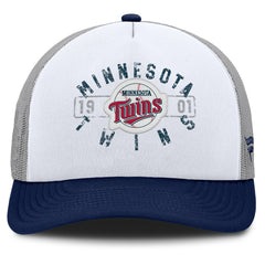 Minnesota Twins Fanatics Designated A-Frame Foam Front Trucker Adjustable Hat | MLB New