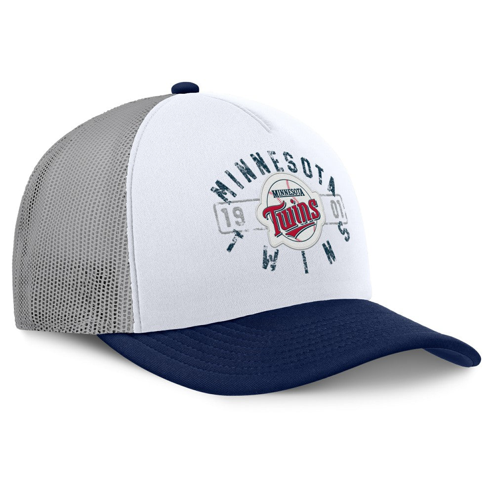 Minnesota Twins Fanatics Designated A-Frame Foam Front Trucker Adjustable Hat | MLB New