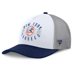 New York Yankees Fanatics Designated A-Frame Foam Front Trucker Adjustable Hat | MLB Discount