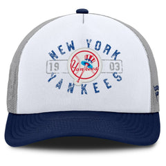 New York Yankees Fanatics Designated A-Frame Foam Front Trucker Adjustable Hat | MLB Discount