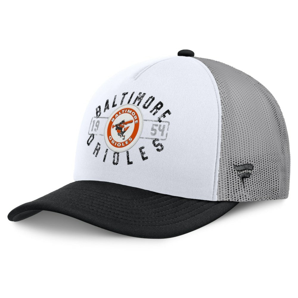 Baltimore Orioles Fanatics Designated A-Frame Foam Front Trucker Adjustable Hat | MLB For sale