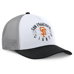 San Francisco Giants Fanatics Designated A-Frame Foam Front Trucker Adjustable Hat | MLB Outlet