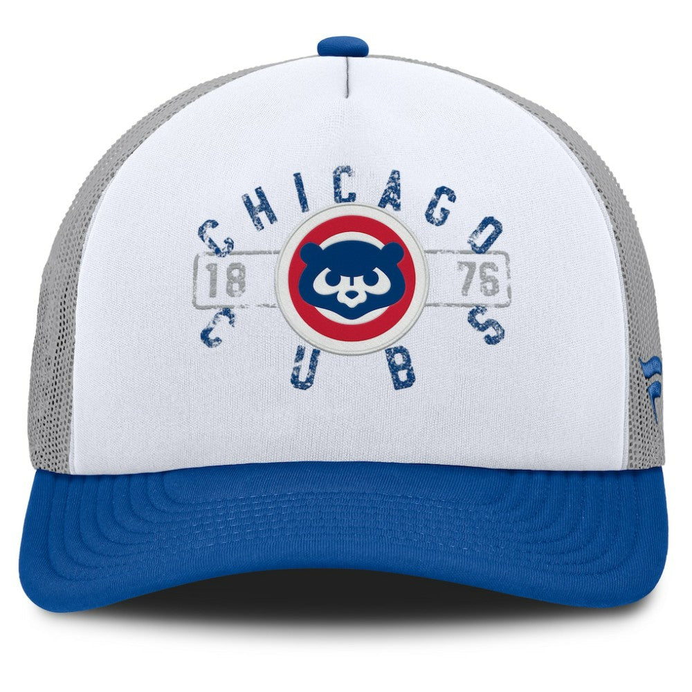 Chicago Cubs Fanatics Designated A-Frame Foam Front Trucker Adjustable Hat | MLB Near me