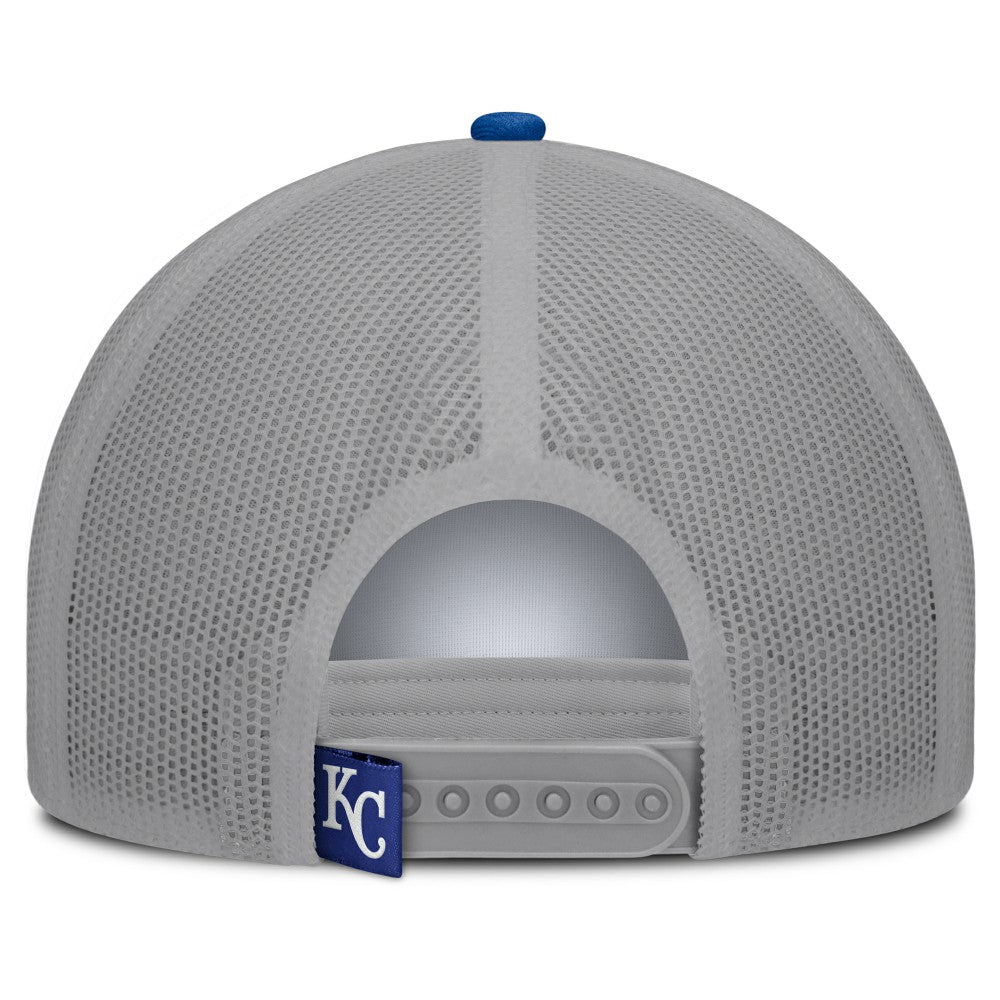 Kansas City Royals Fanatics Designated A-Frame Foam Front Trucker Adjustable Hat | MLB Outlet