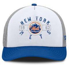 New York Mets Fanatics Designated A-Frame Foam Front Trucker Adjustable Hat | MLB Shop