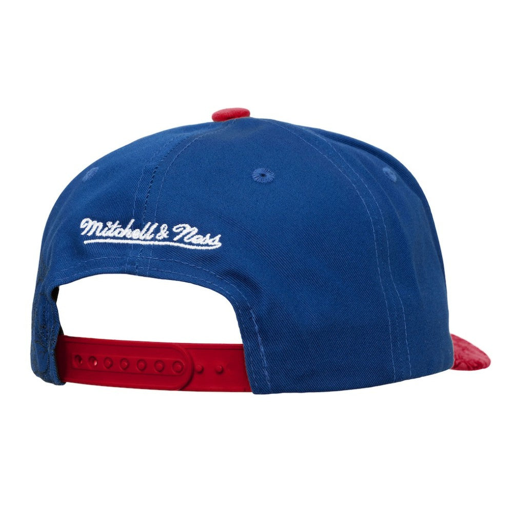 New York Rangers Mitchell & Ness May Flowers Pro Crown Adjustable Hat Sale