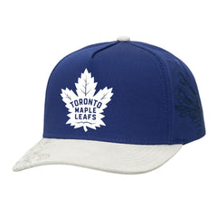 Toronto Maple Leafs Mitchell & Ness May Flowers Pro Crown Adjustable Hat For Sale