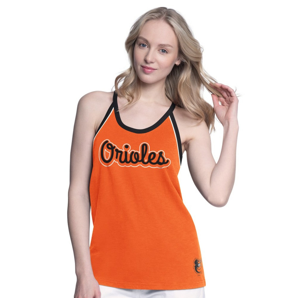 Baltimore Orioles G-III 4Her by Carl Banks Women's Curveball Racerback Tank Top | MLB Shop