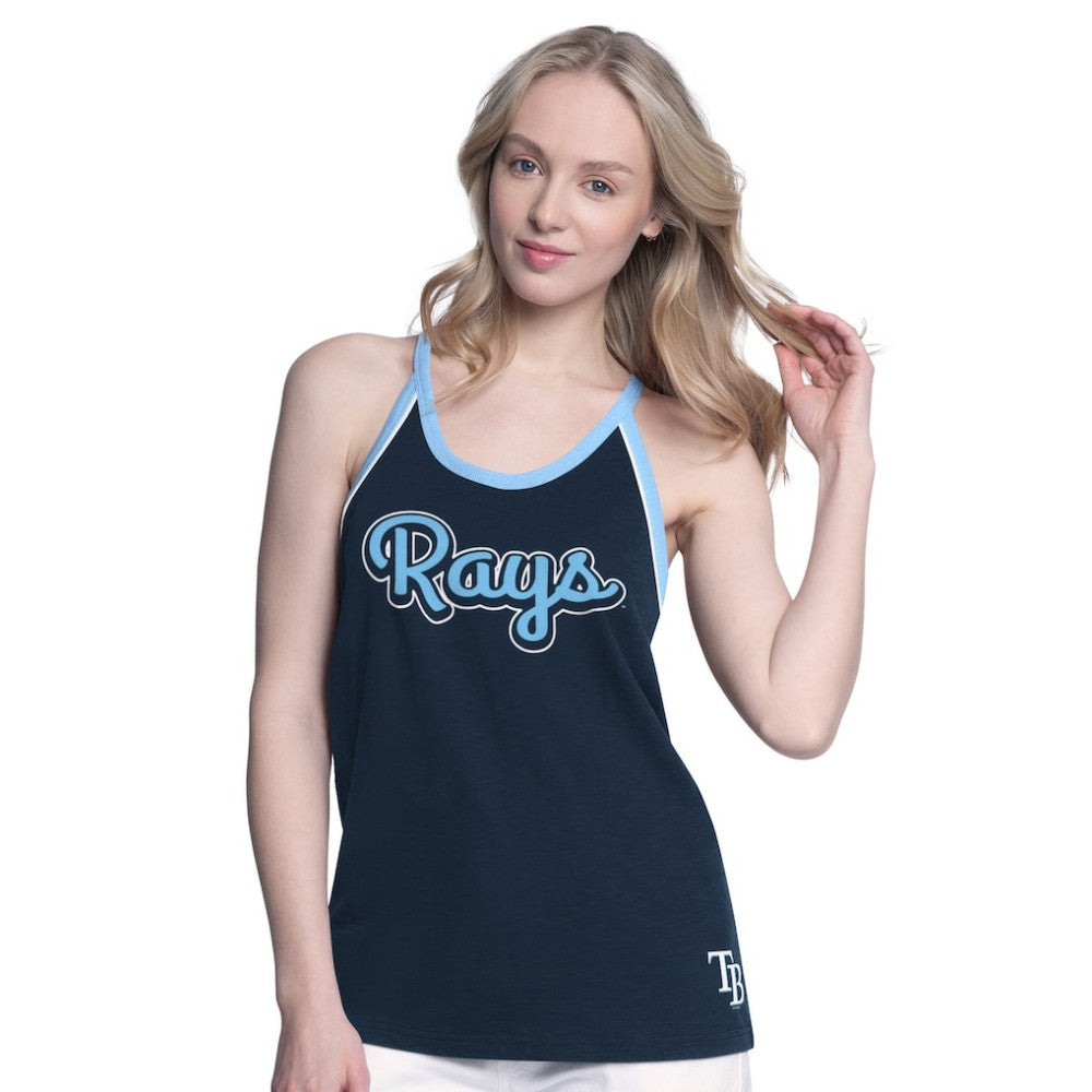 Tampa Bay Rays G-III 4Her by Carl Banks Women's Curveball Racerback Tank Top | MLB On Sale