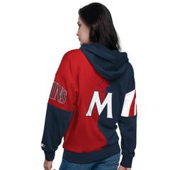 Minnesota Twins Starter Women's Curve Ball Full Zip Hoodie Sweatshirt | MLB US