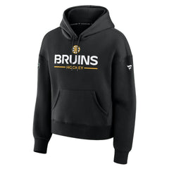 Boston Bruins Fanatics Women's Authentic Pro Primary Pullover Hoodie Online
