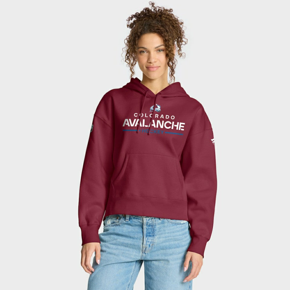 Colorado Avalanche Fanatics Women's Authentic Pro Primary Pullover Hoodie Sale
