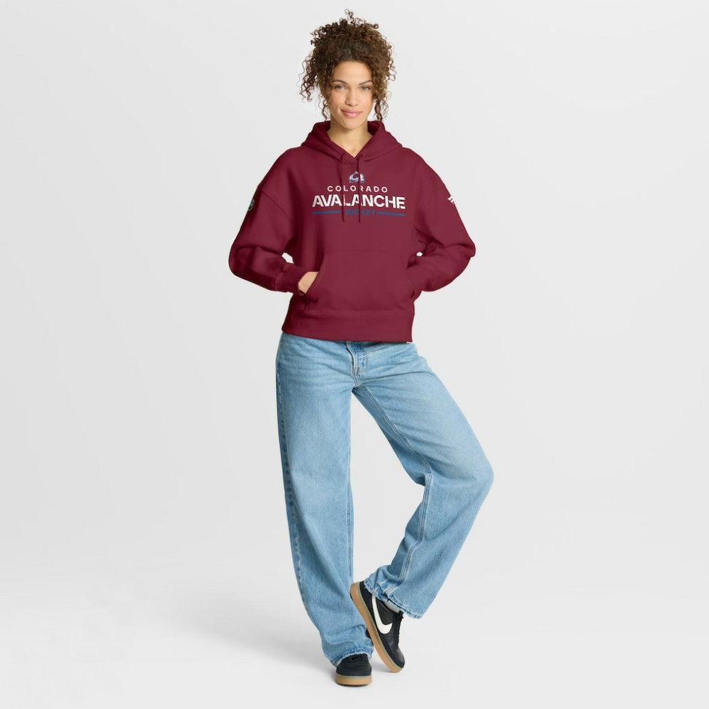 Colorado Avalanche Fanatics Women's Authentic Pro Primary Pullover Hoodie Sale