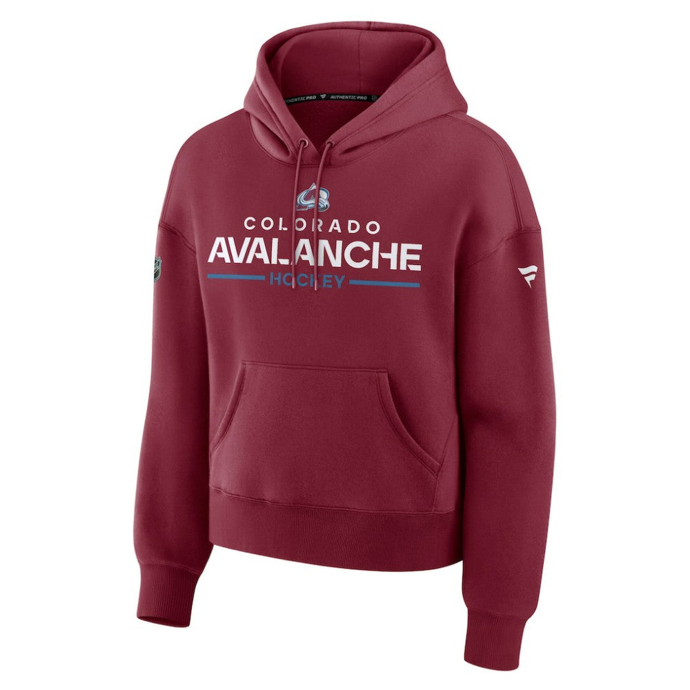 Colorado Avalanche Fanatics Women's Authentic Pro Primary Pullover Hoodie Sale