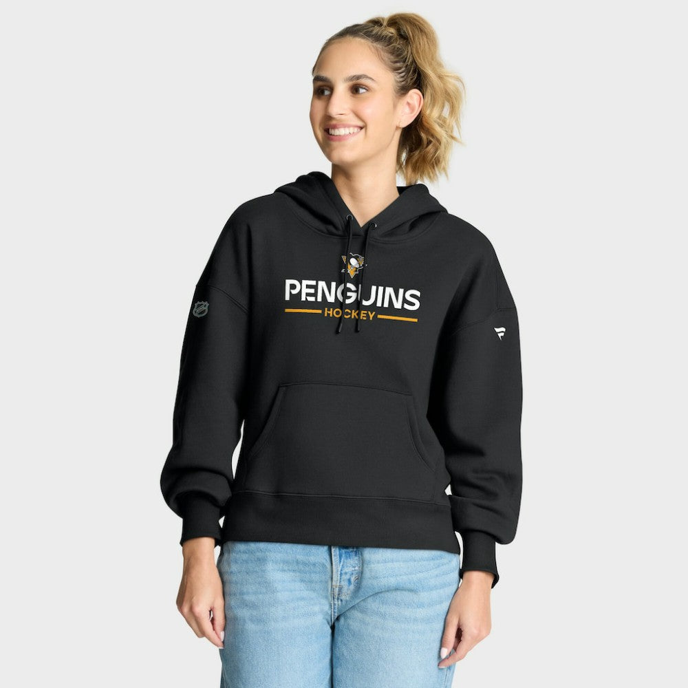 Pittsburgh Penguins Fanatics Women's Authentic Pro Primary Pullover Hoodie Sale