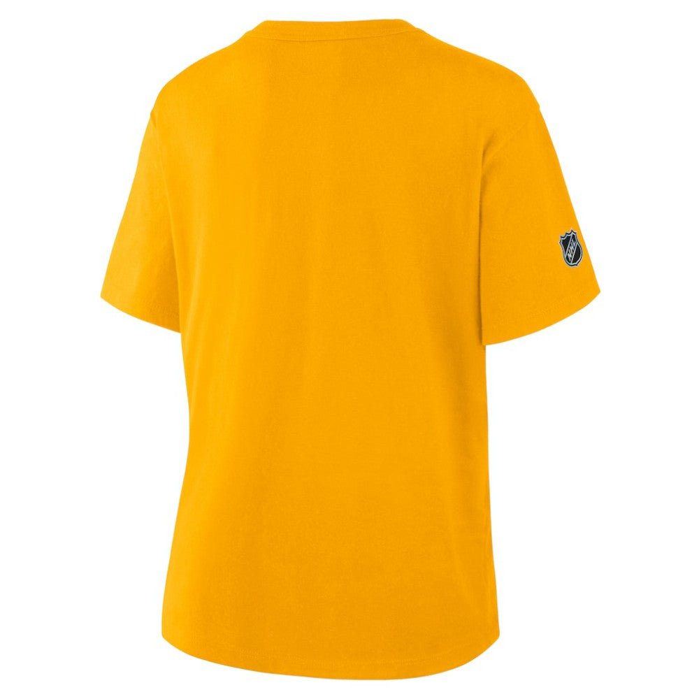 Boston Bruins Fanatics Women's Authentic Pro Primary T-Shirt For Sale