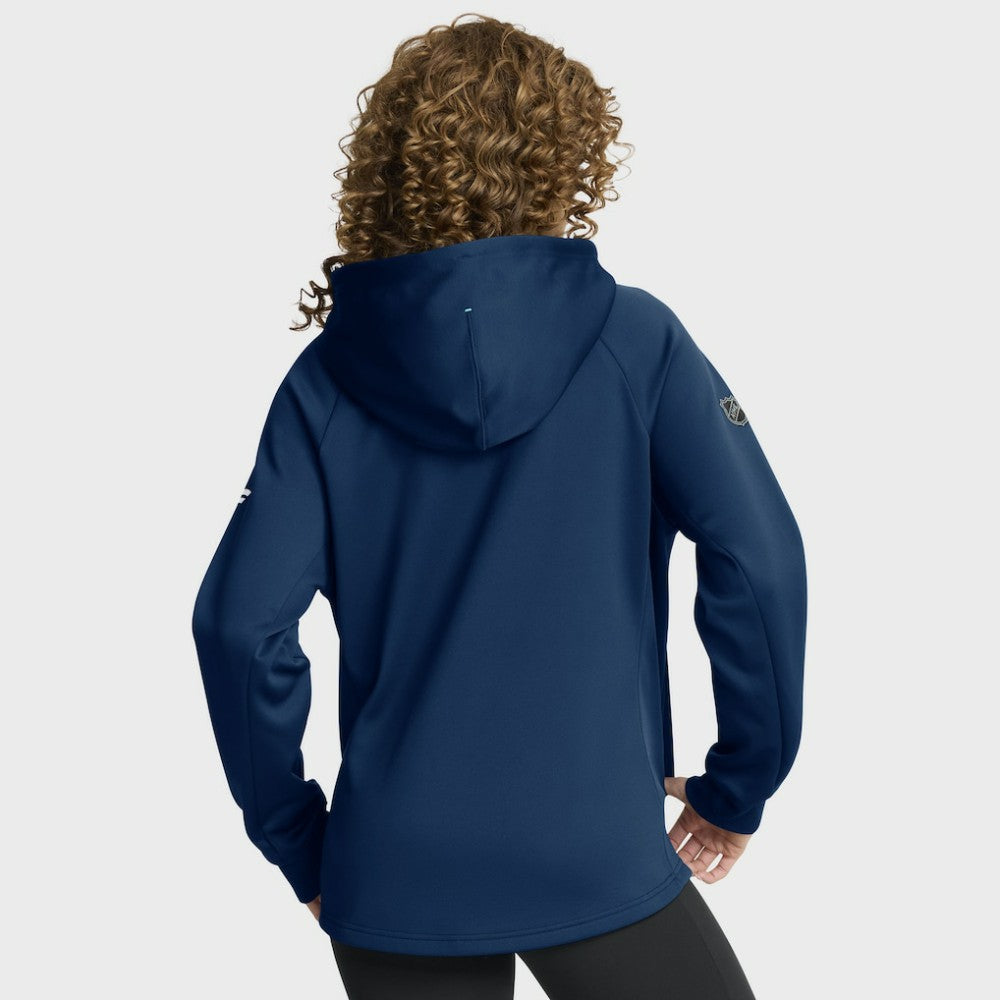 Seattle Kraken Fanatics Women's Authentic Pro Rink Raglan Full-Zip Hoodie Outlet