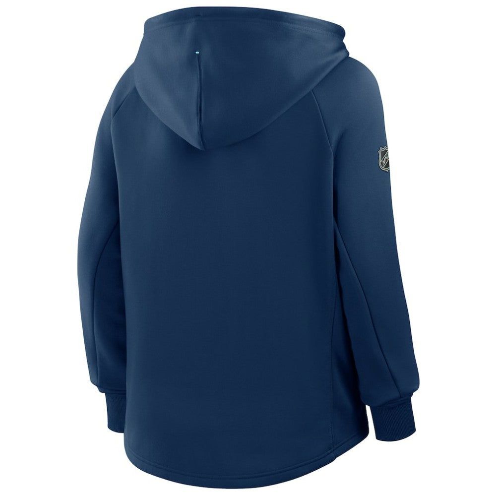 Seattle Kraken Fanatics Women's Authentic Pro Rink Raglan Full-Zip Hoodie Outlet