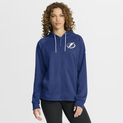 Tampa Bay Lightning Fanatics Women's Authentic Pro Rink Raglan Full-Zip Hoodie Sale