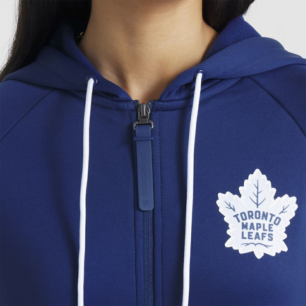 Toronto Maple Leafs Fanatics Women's Authentic Pro Rink Raglan Full-Zip Hoodie Online
