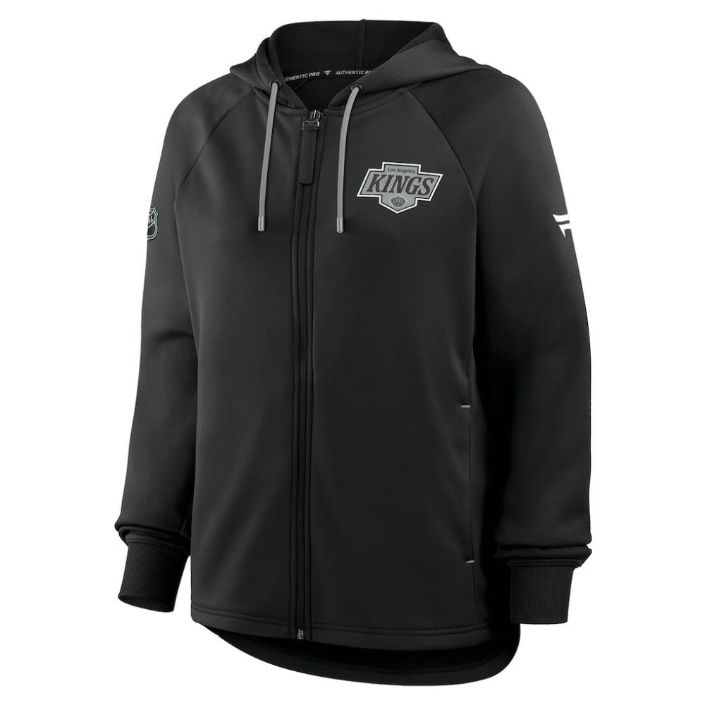 Los Angeles Kings Fanatics Women's Authentic Pro Rink Raglan Full-Zip Hoodie Online