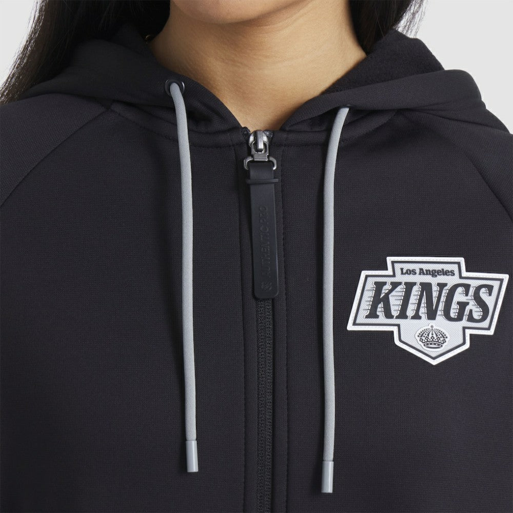 Los Angeles Kings Fanatics Women's Authentic Pro Rink Raglan Full-Zip Hoodie Online