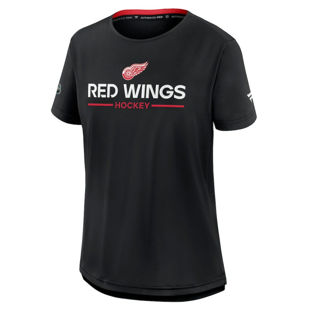 Detroit Red Wings Fanatics Women's Authentic Pro Rink Tech T-Shirt Sale
