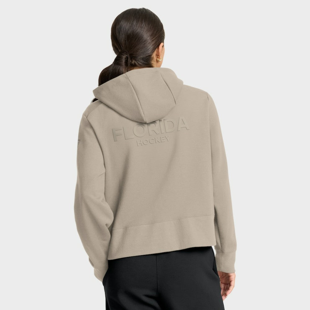Florida Panthers Fanatics Women's Authentic Pro Road Tri-Blend Quarter-Zip Hoodie Online