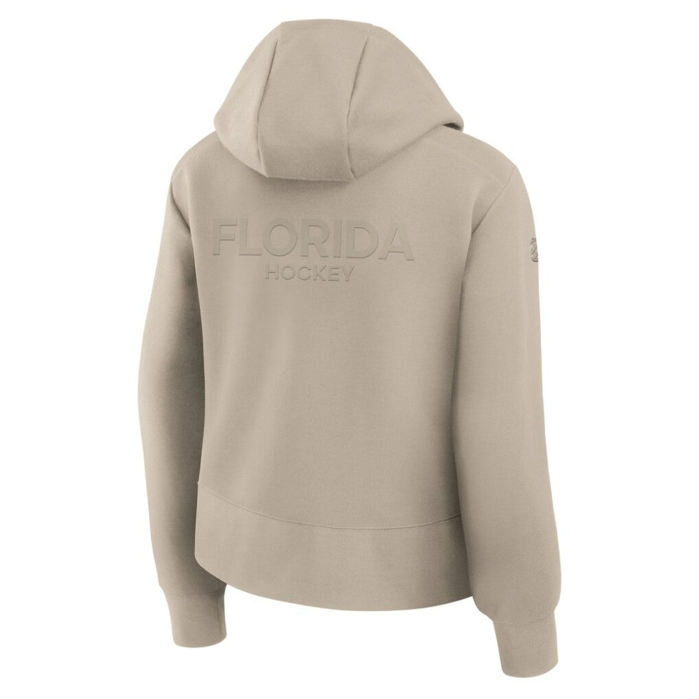 Florida Panthers Fanatics Women's Authentic Pro Road Tri-Blend Quarter-Zip Hoodie Online