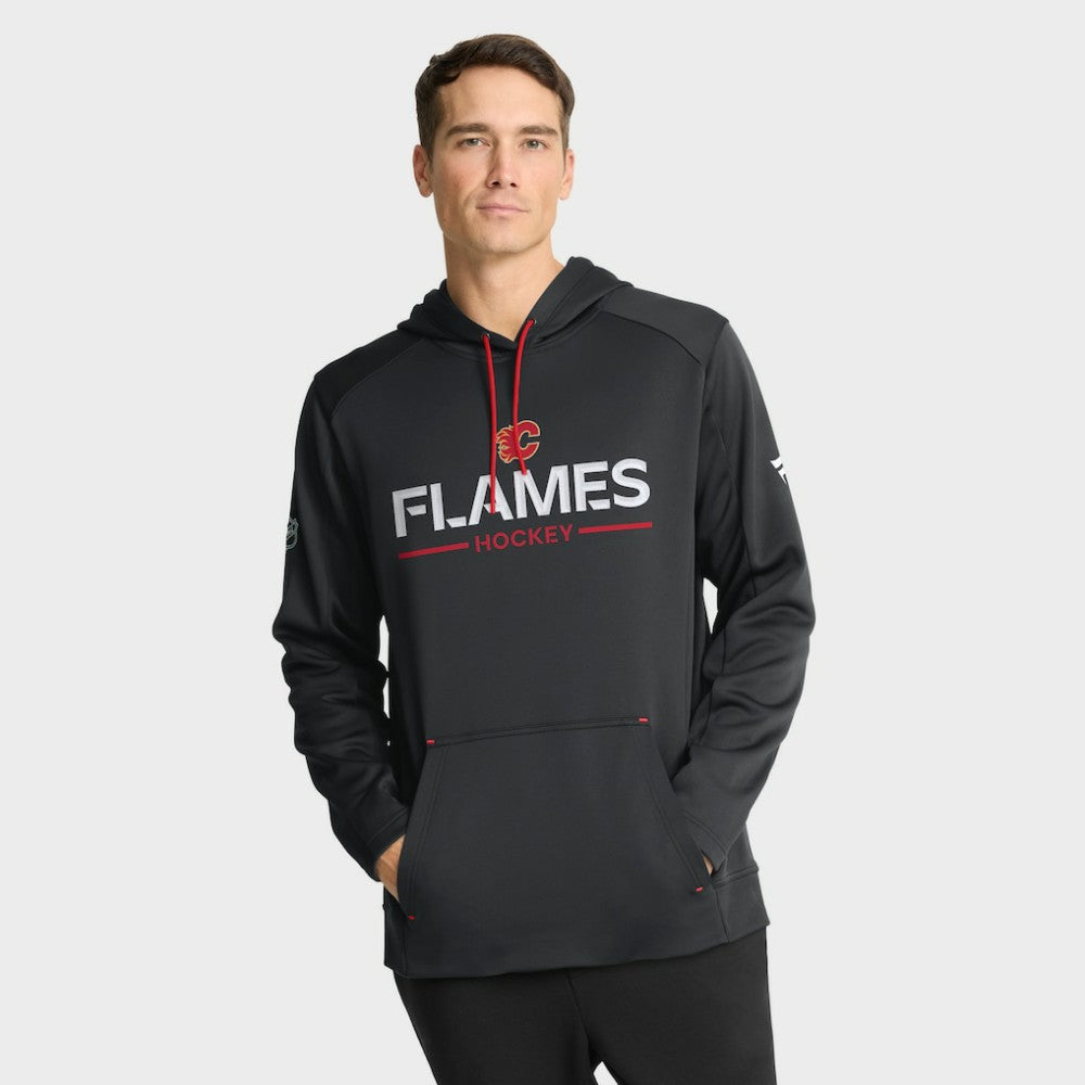 Calgary Flames Fanatics Authentic Pro Rink Hoodie Sale