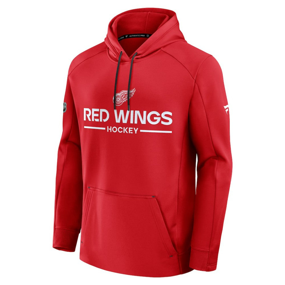 Detroit Red Wings Fanatics Authentic Pro Rink Hoodie For Sale