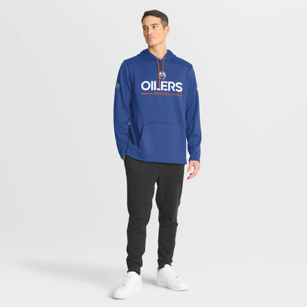 Edmonton Oilers Fanatics Authentic Pro Rink Hoodie On Sale