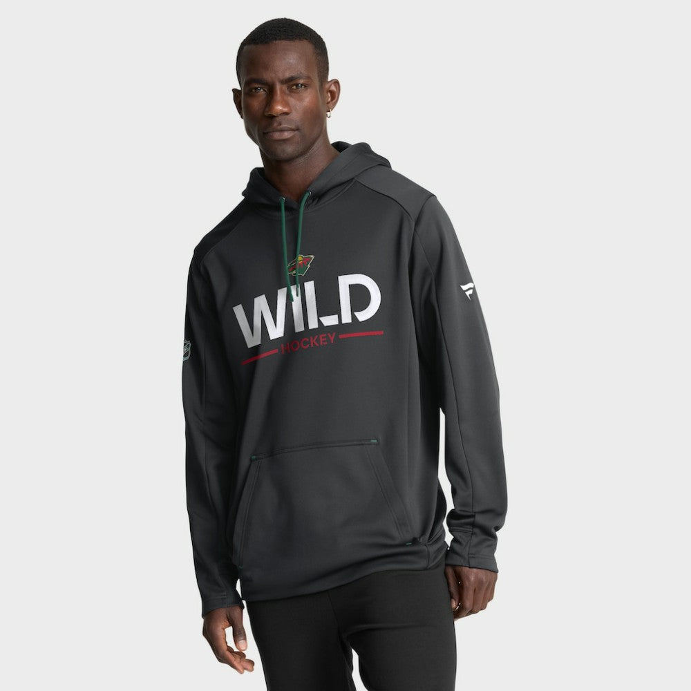 Minnesota Wild Fanatics Authentic Pro Rink Hoodie Discount