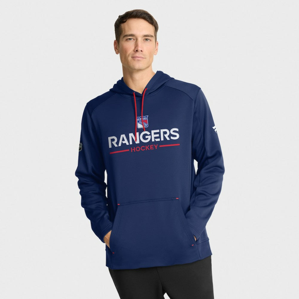 New York Rangers Fanatics Authentic Pro Rink Hoodie Outlet