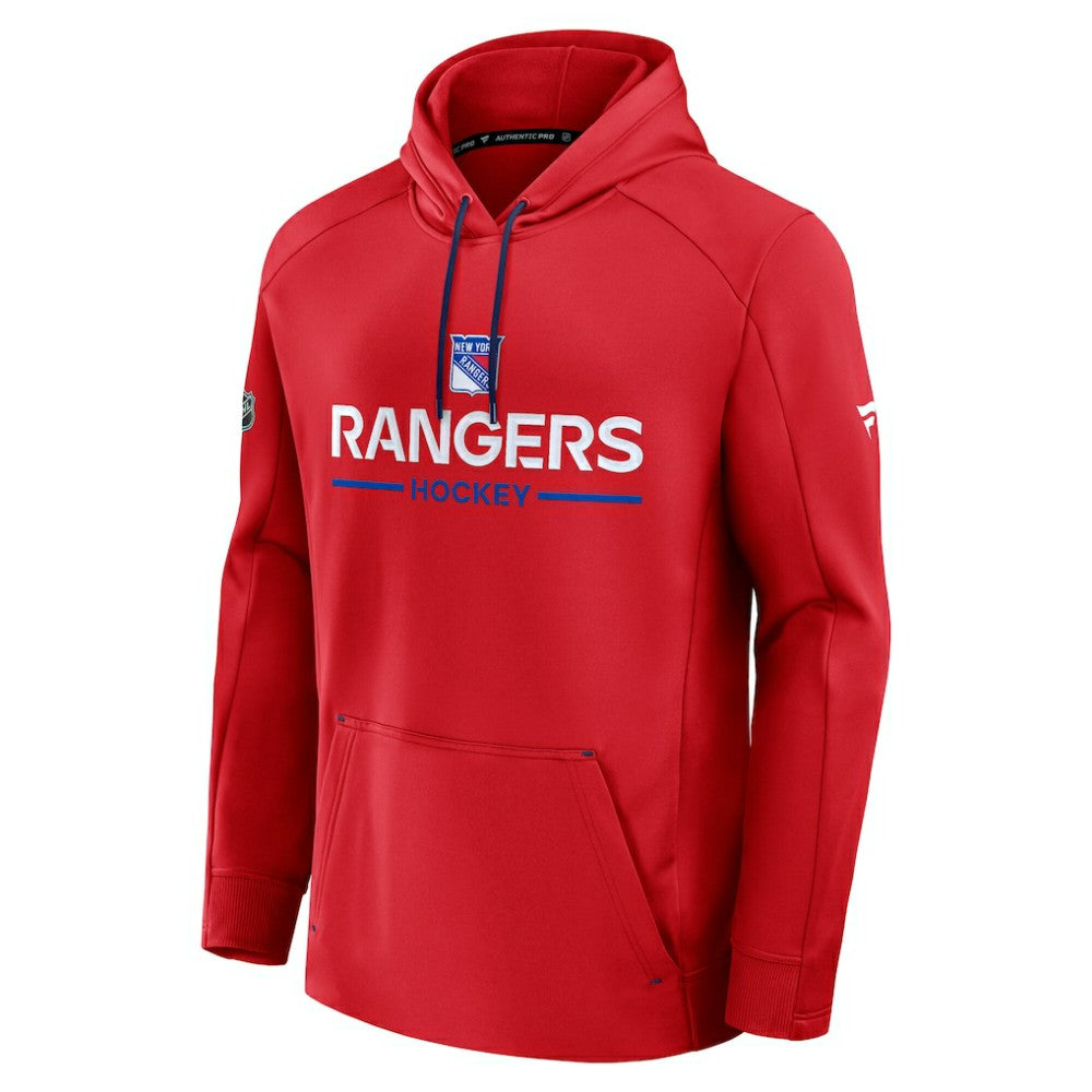 New York Rangers Fanatics Authentic Pro Rink Hoodie On Sale